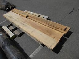 QUANTITY OF HARDWOOD PLANKS
