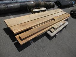 QUANTITY OF HARDWOOD PLANKS