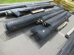 (5) ROLLS OF GEOGRID MATERIAL