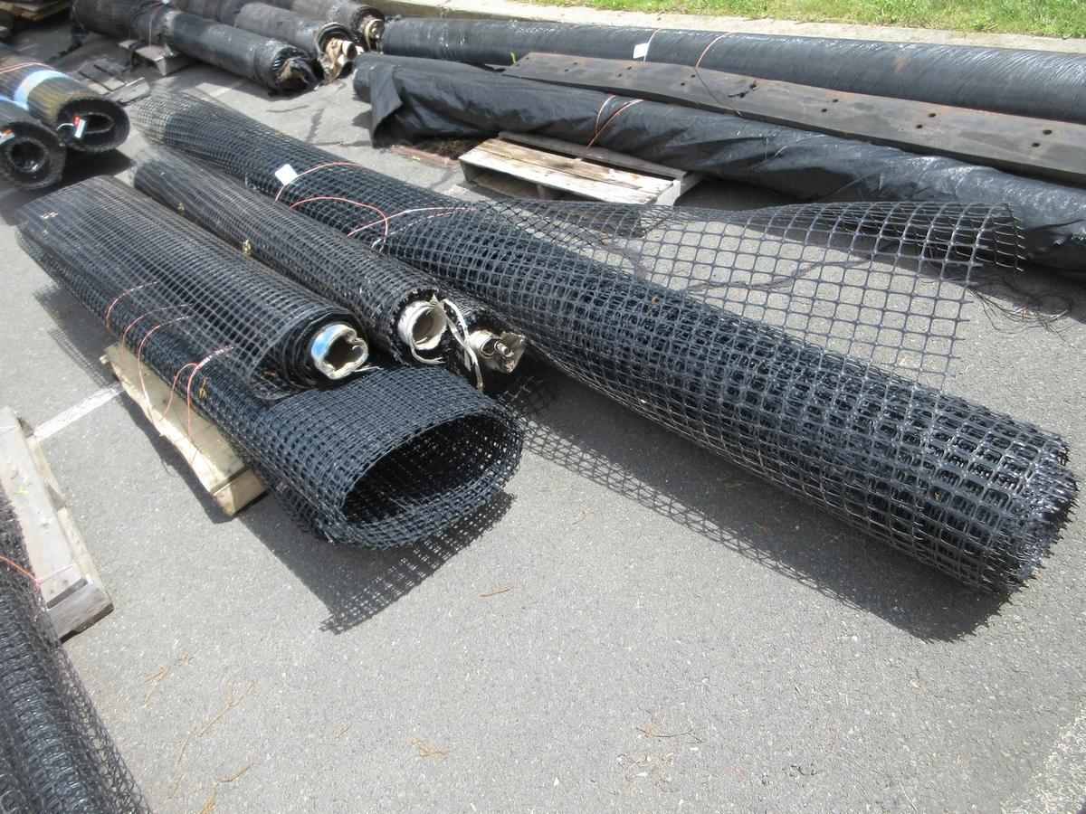 (5) ROLLS OF GEOGRID MATERIAL