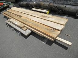 QUANTITY OF HARDWOOD PLANKS