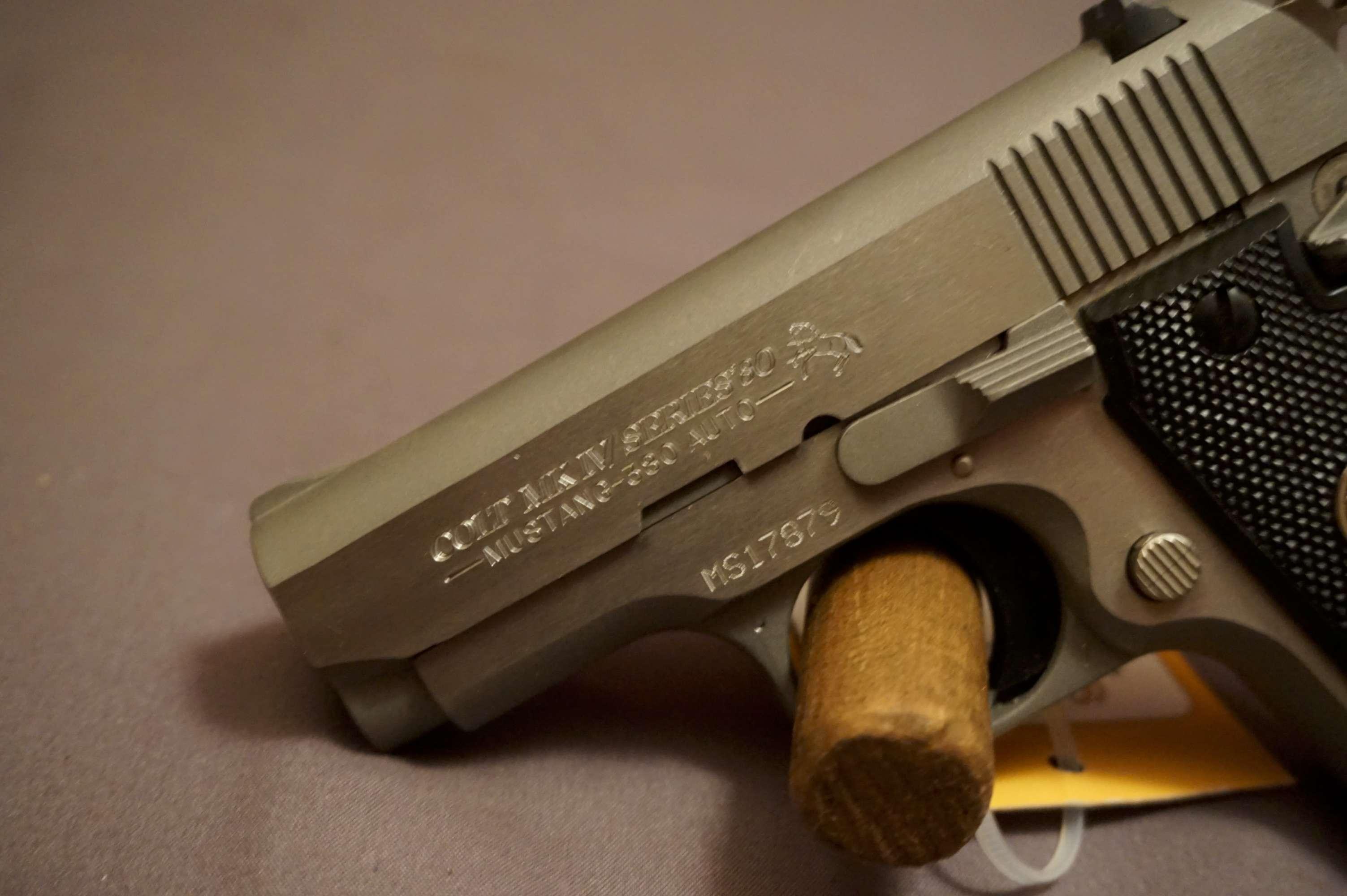 Colt Mk. IV Series 80 Mustang .380 Semi-auto Pistol