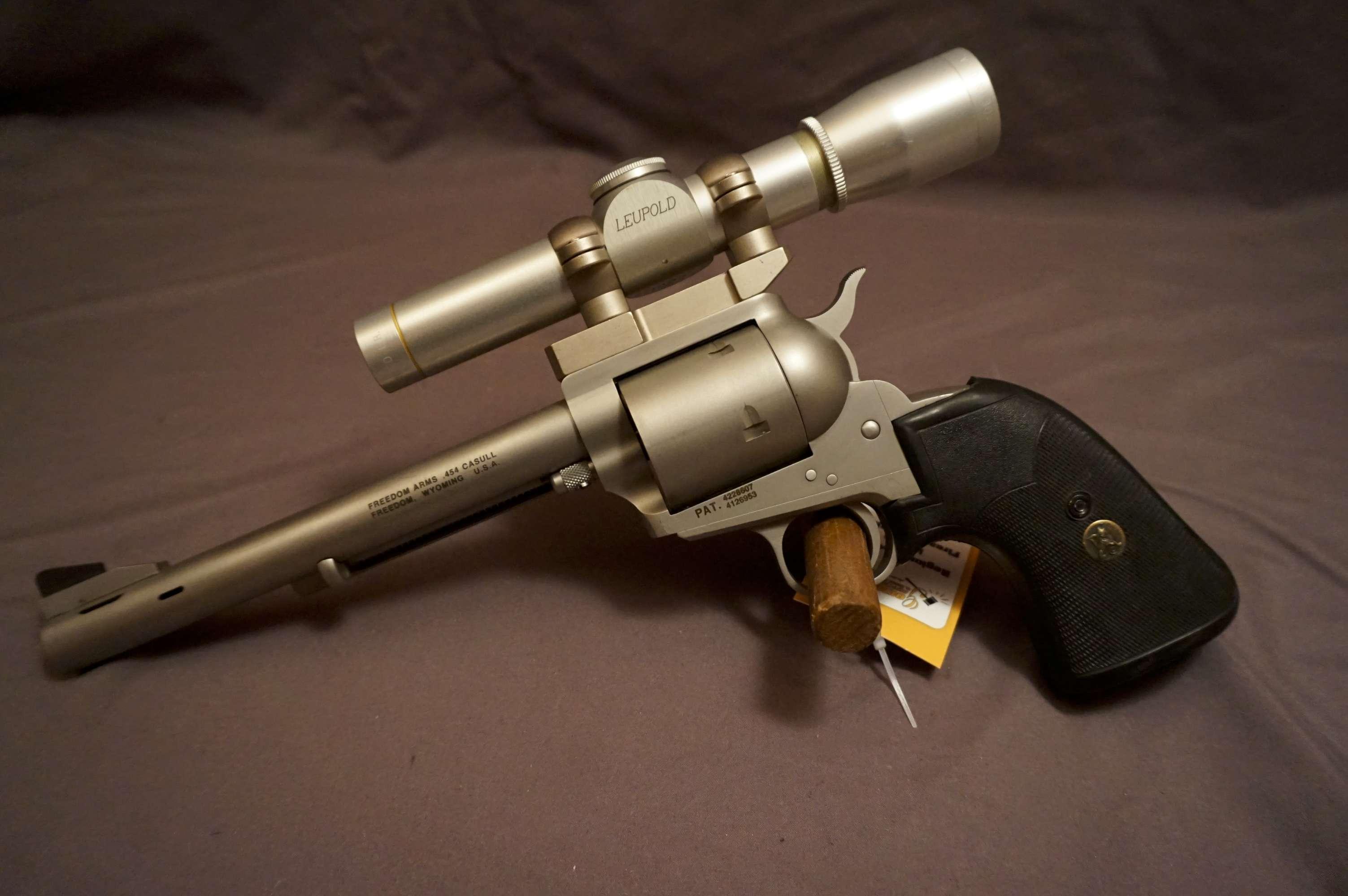 Freedom Arms .454Casull Single Action Revolver Field Grade