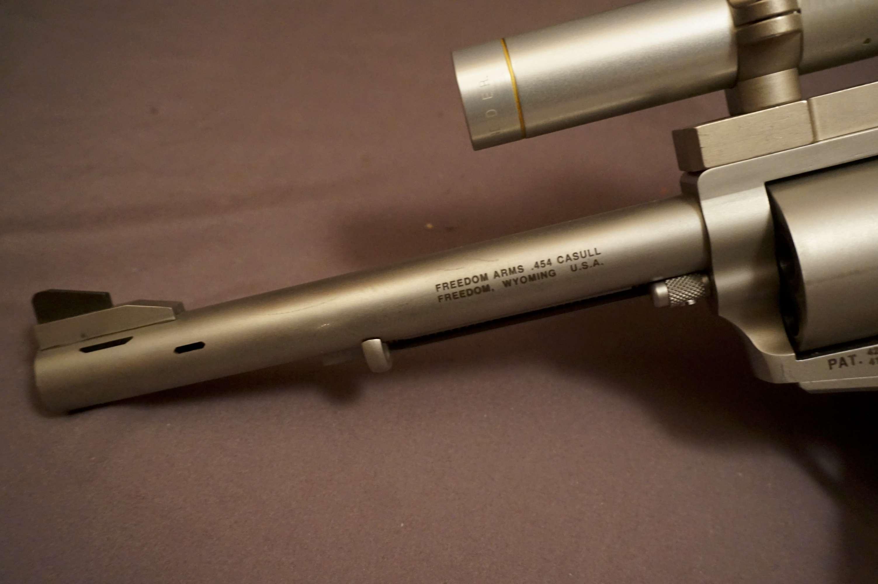 Freedom Arms .454Casull Single Action Revolver Field Grade