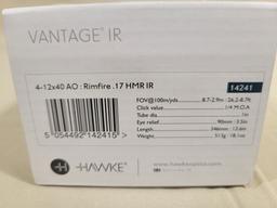 Hawke Vantage IR 4x12x40 AO 22 WMP & 17 HMR