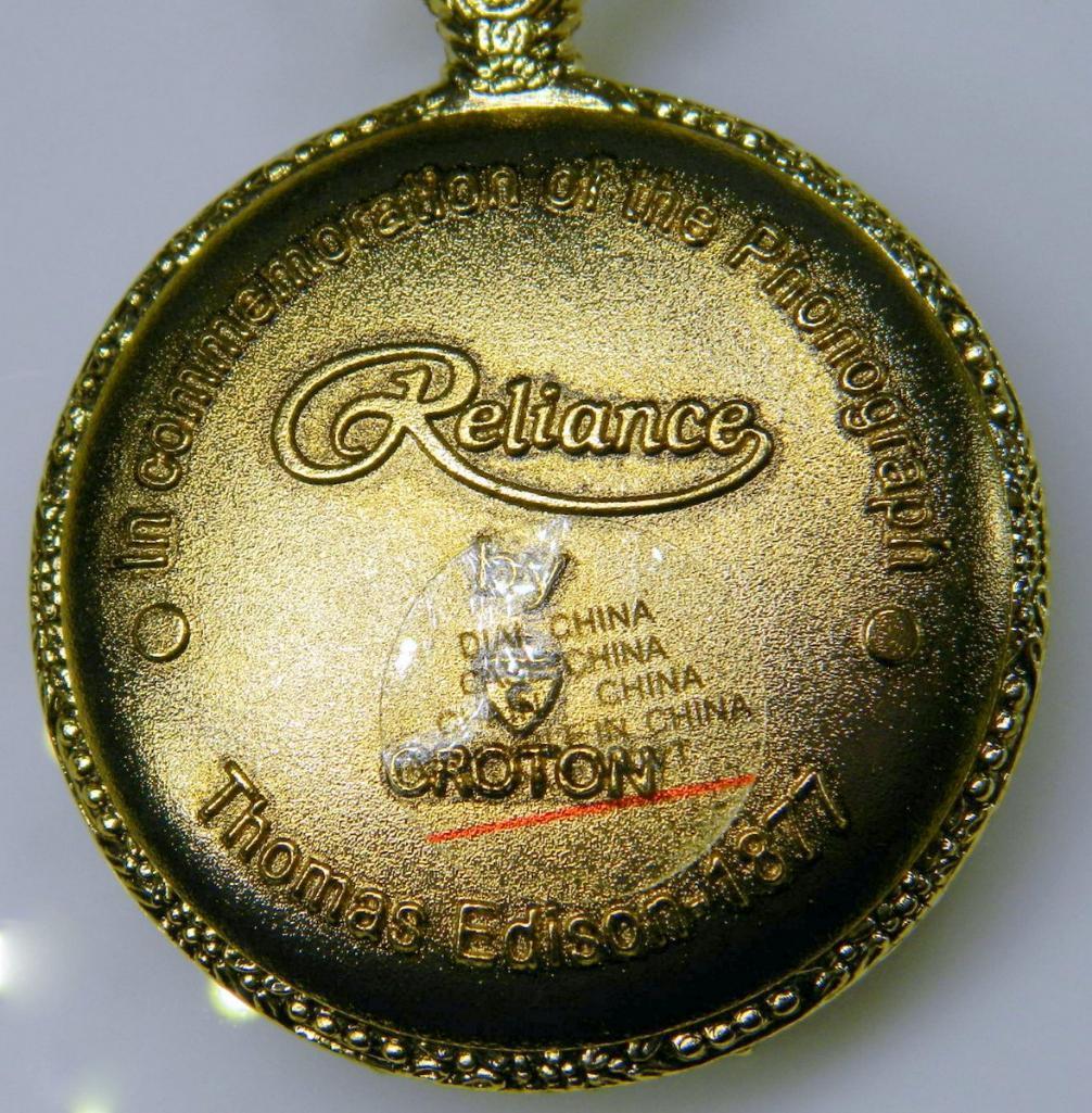 Collection of Twelve (12) Reliance by Croton Pocket Watches and Display Case