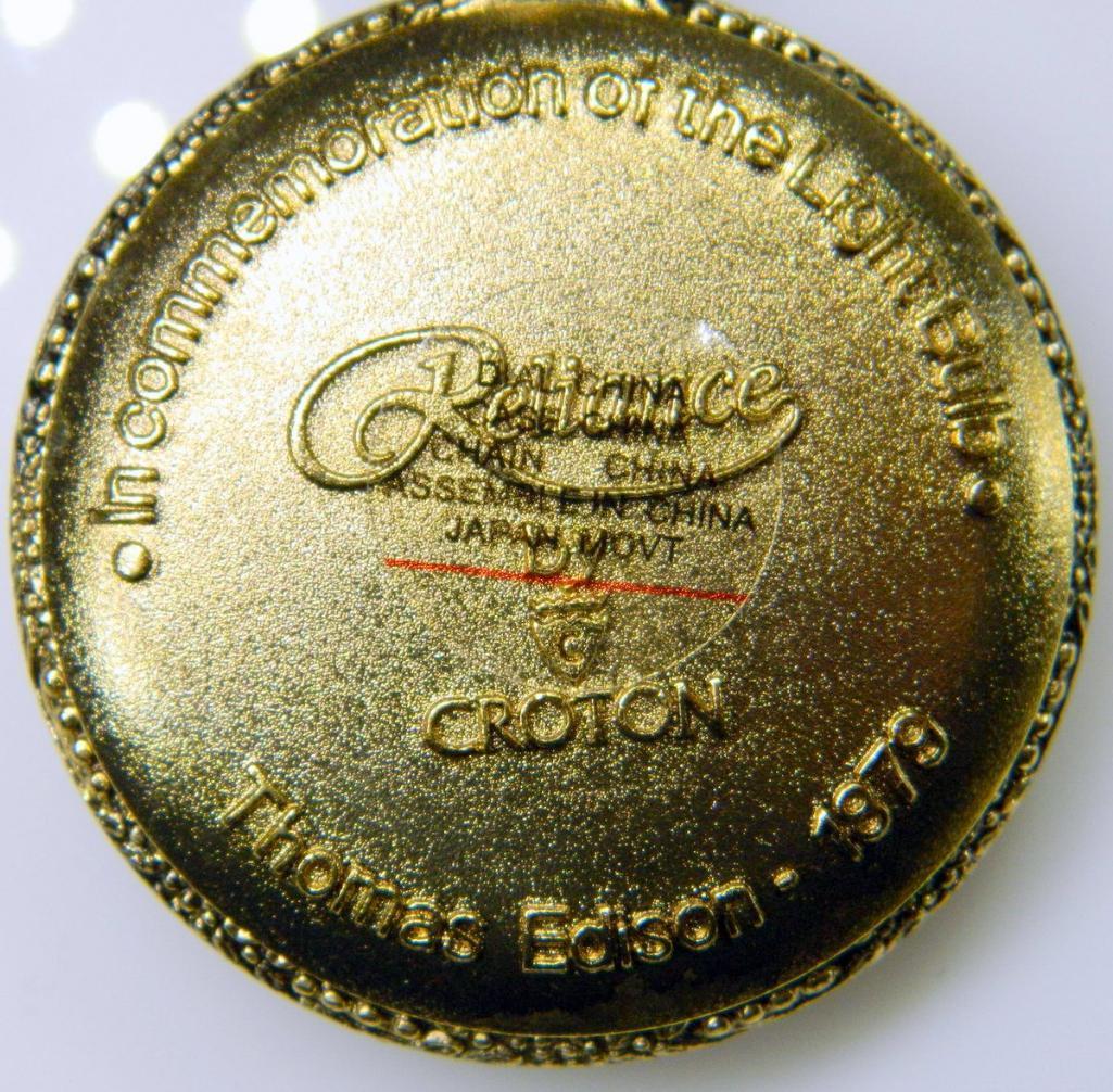 Collection of Twelve (12) Reliance by Croton Pocket Watches and Display Case