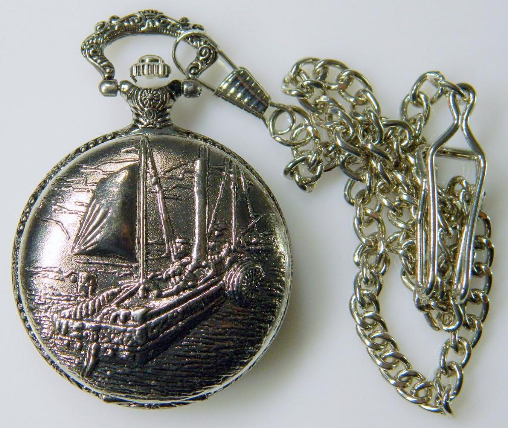 Collection of Twelve (12) Reliance by Croton Pocket Watches and Display Case