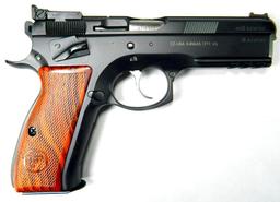CZ Custom Model CZ 75 SP-01 Shadow 9x19mm Caliber Semi-auto Pistol New in Box