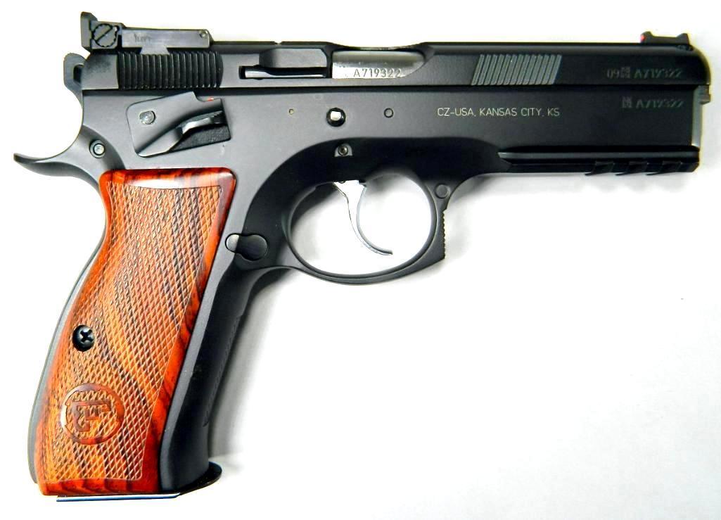 CZ Custom Model CZ 75 SP-01 Shadow 9x19mm Caliber Semi-auto Pistol New in Box