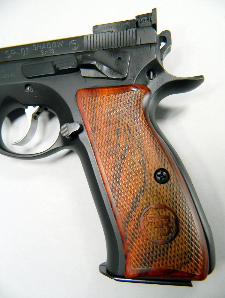 CZ Custom Model CZ 75 SP-01 Shadow 9x19mm Caliber Semi-auto Pistol New in Box
