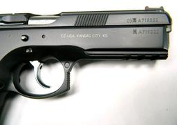 CZ Custom Model CZ 75 SP-01 Shadow 9x19mm Caliber Semi-auto Pistol New in Box