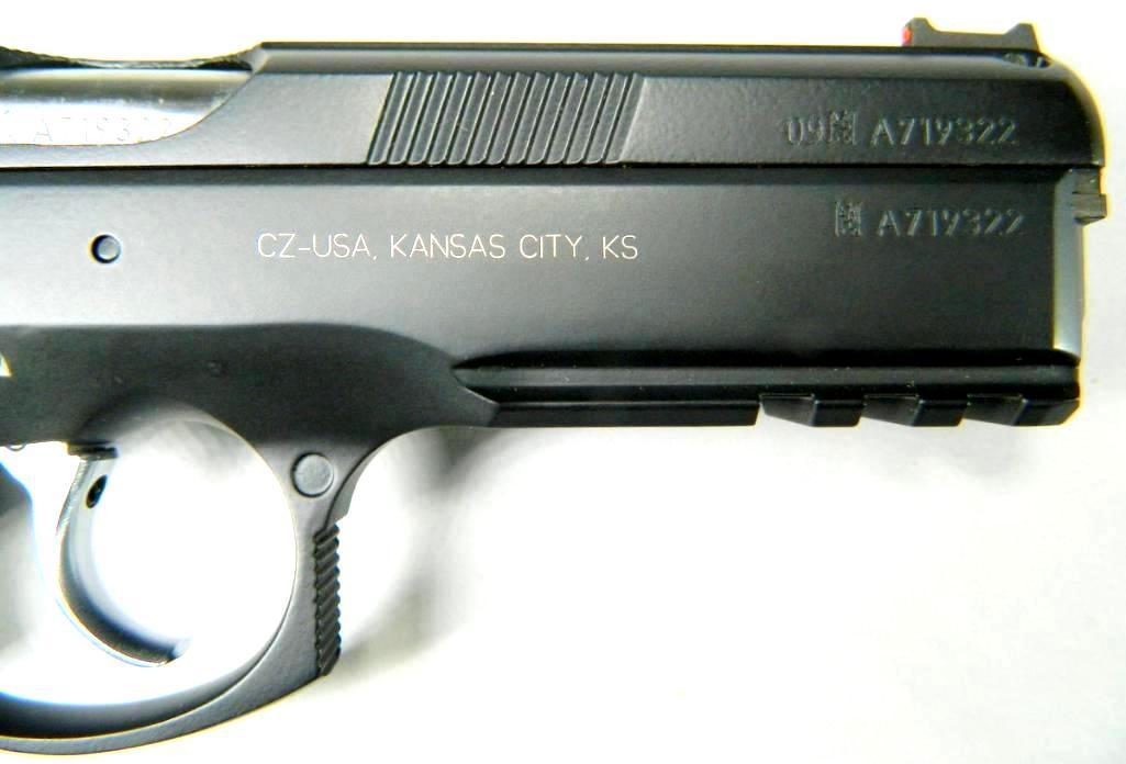 CZ Custom Model CZ 75 SP-01 Shadow 9x19mm Caliber Semi-auto Pistol New in Box