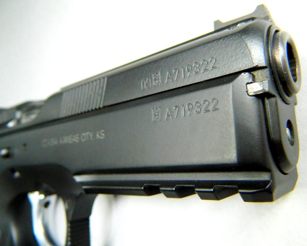 CZ Custom Model CZ 75 SP-01 Shadow 9x19mm Caliber Semi-auto Pistol New in Box
