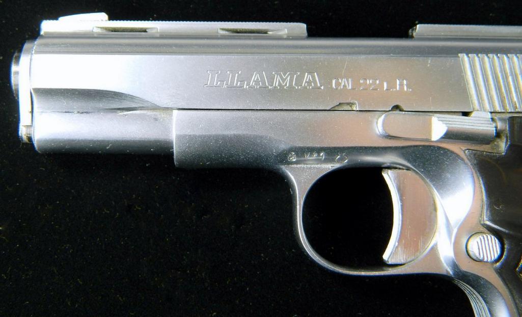 Llama Model XV 22 Cal Semi-auto Pistol New in Box