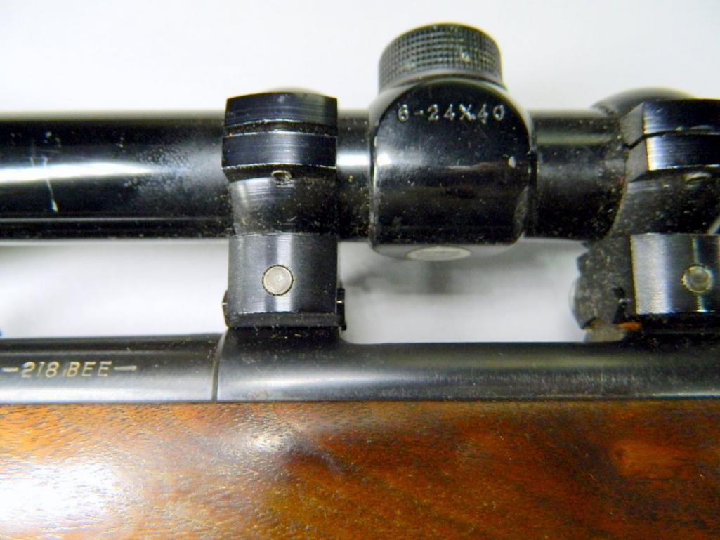 Winchester Model 43 .218 BEE Bolt Rifle