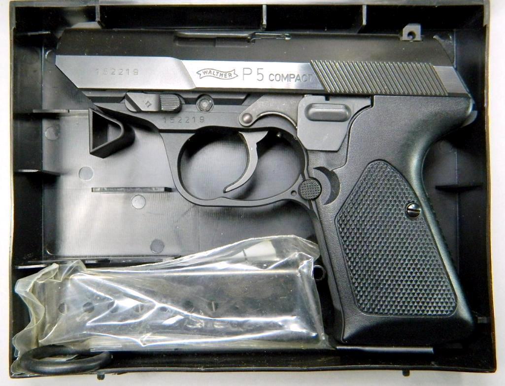 Walther P5 Compact 9mm Caliber Semi-auto Pistol, New in Box