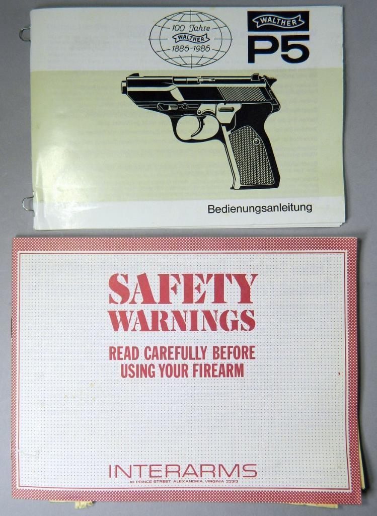 Walther P5 Compact 9mm Caliber Semi-auto Pistol, New in Box