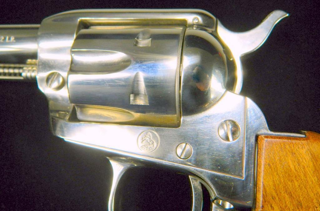 Colt Frontier Scout .22 Cal Revolvers Pair, Sequential Serial Numbers, Wooden Display Case