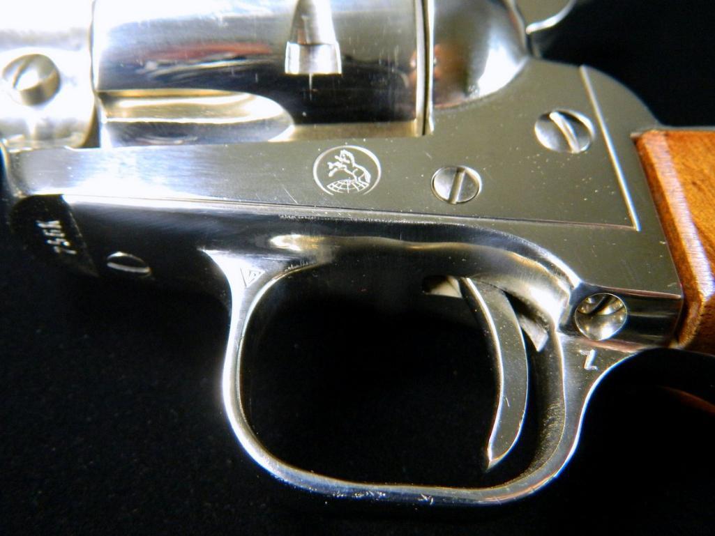 Colt Frontier Scout .22 Cal Revolvers Pair, Sequential Serial Numbers, Wooden Display Case