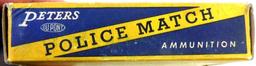 Peters Police Match .45 ACP Box of Ammo, Full Box