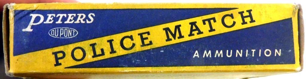 Peters Police Match .45 ACP Box of Ammo, Full Box