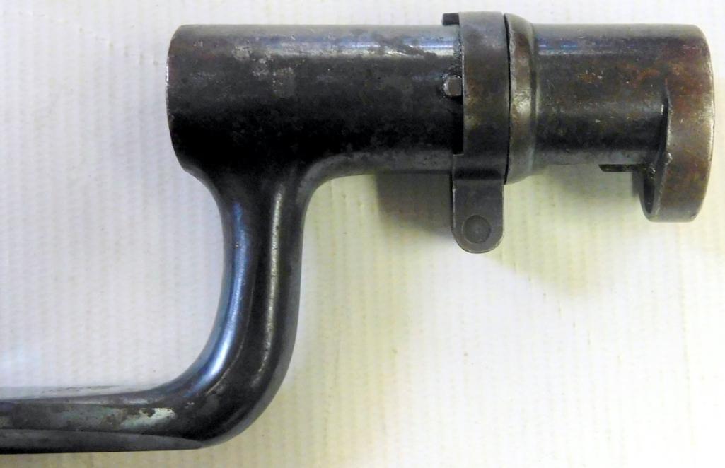 Enfield No. 4 Spike Bayonet with Scabbard