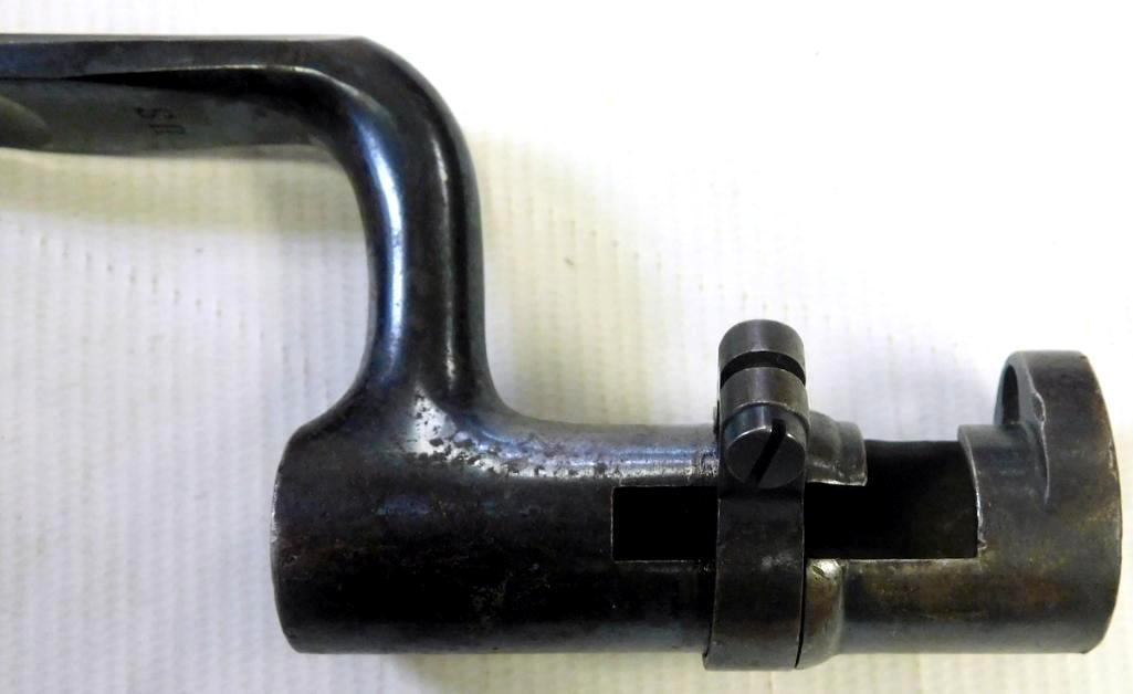 Enfield No. 4 Spike Bayonet with Scabbard