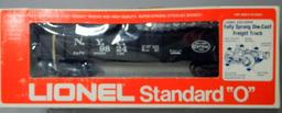 Lionel Standard 'O' UP Box Car, NYC Gondola, and Johnson Wax Box Car