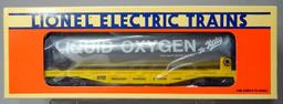 Lionel 'Katy'...Liquidfied Oxygen Car, Erie Four-Bay Hopper with Coal Load, and SP Flatcar with Load