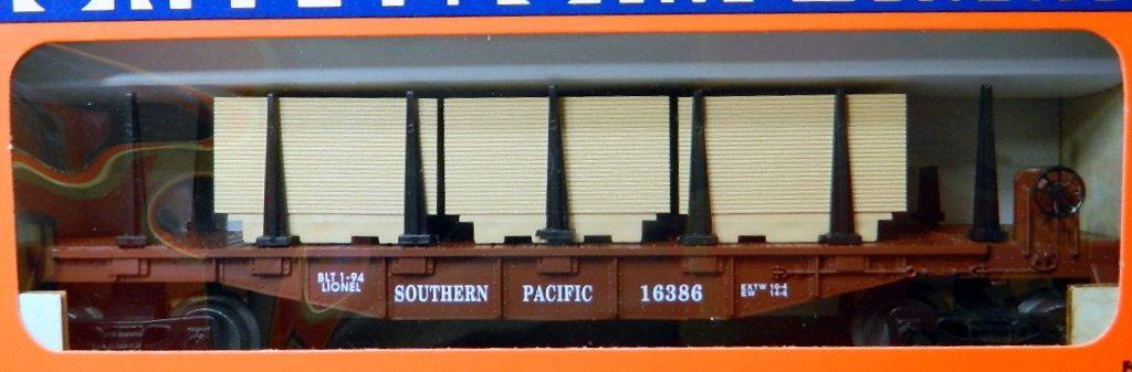 Lionel 'Katy'...Liquidfied Oxygen Car, Erie Four-Bay Hopper with Coal Load, and SP Flatcar with Load