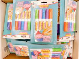 Grouping of D.I.Y. Soft and Slo Squishies Paint Markers, 24 Total
