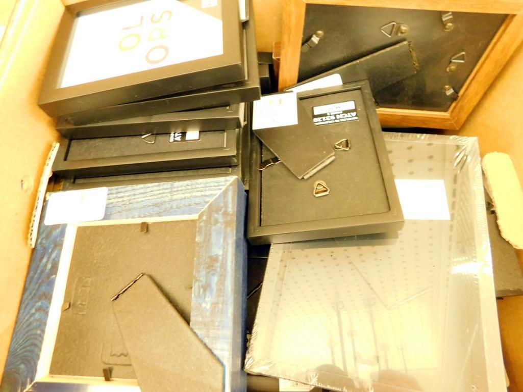 Picture Frames in Assorted Sizes and Colors, Wooden, Dozens of Units