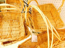 Large Lot of Assorted Wall and Fruit Baskets, Dozens of Pieces