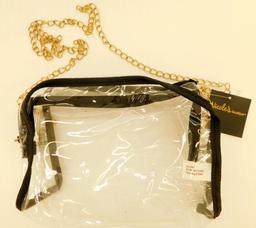 Large Lot of Small Clear Plastic Purses, About 3 Dozen