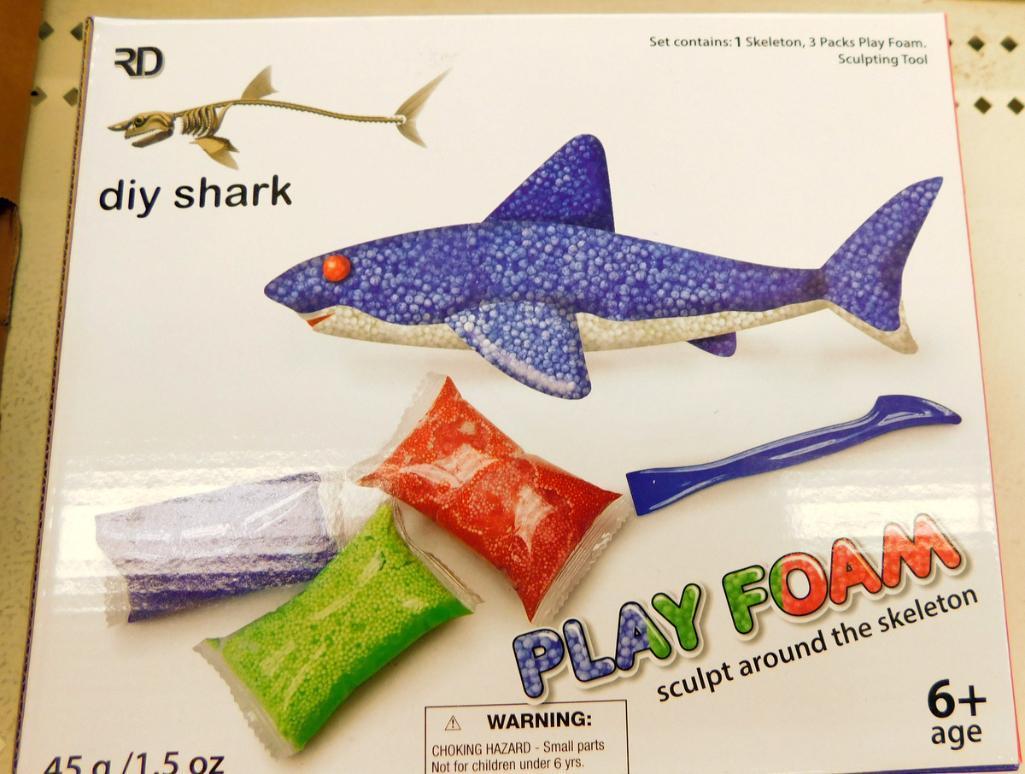 Various Play Foam Kits and Balls, Dozens of Pieces