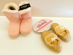 Big Box Full of BeBe and Chatties Girls Slippers and Booties