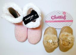 Big Box Full of BeBe and Chatties Girls Slippers and Booties