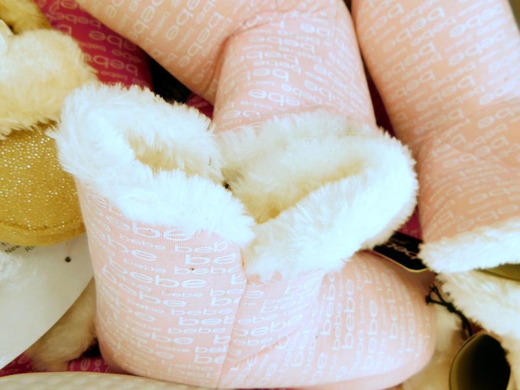 Big Box Full of BeBe and Chatties Girls Slippers and Booties