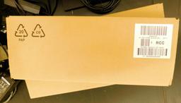 Three Dell Flat Screen Monitors Two Used and Two NIB Keyboards