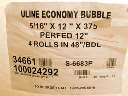 ULINE Rolls of Perforated Bubble Wrap, 3 Units