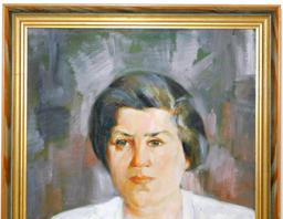 Portrait of a Woman, O/C, Framed