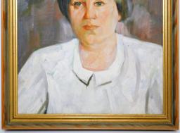 Portrait of a Woman, O/C, Framed