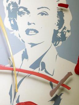 Jim Ceravolo Marilyn Monroe Mixed Media Pop Art