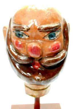 Folk Art Mustachioed Man