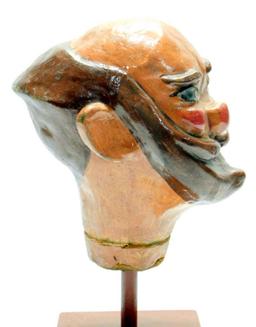 Folk Art Mustachioed Man