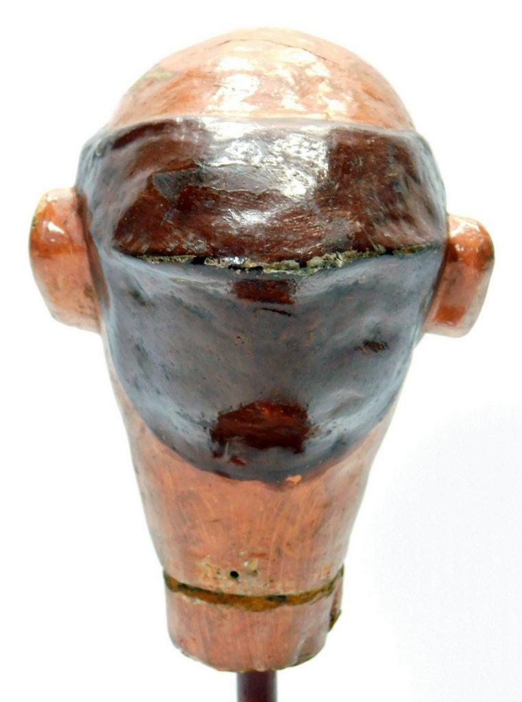 Folk Art Mustachioed Man