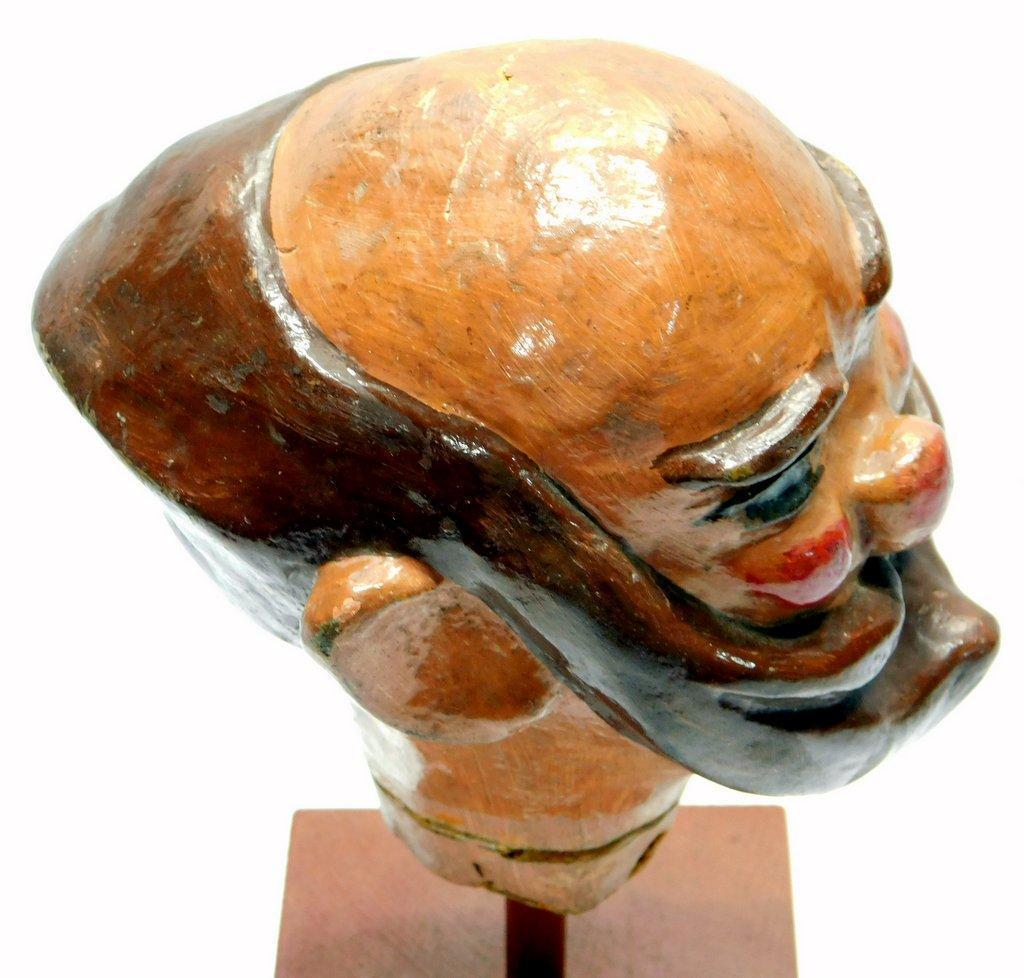 Folk Art Mustachioed Man
