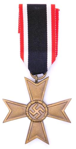 German WWII 1939 2nd Class War Service Cross Without Swords