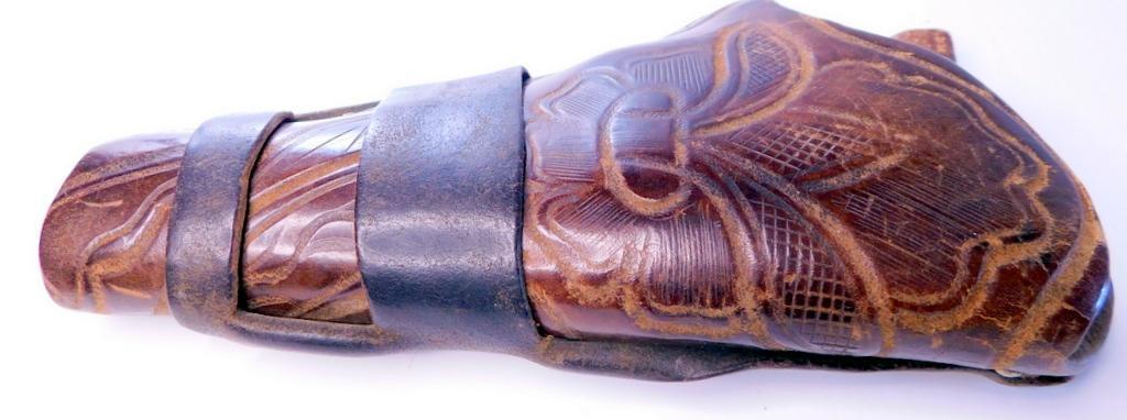 Old West Cowboy Era Leather Pistol Holster